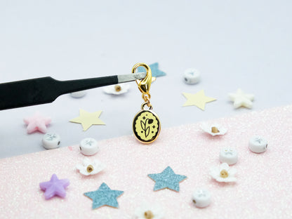 Charm Pendentif Vintage Jaune - Charm-ing Collection