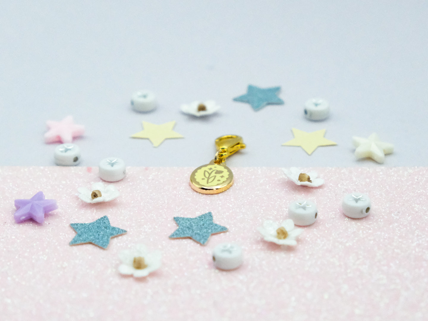 Charm Pendentif Vintage Jaune - Charm-ing Collection