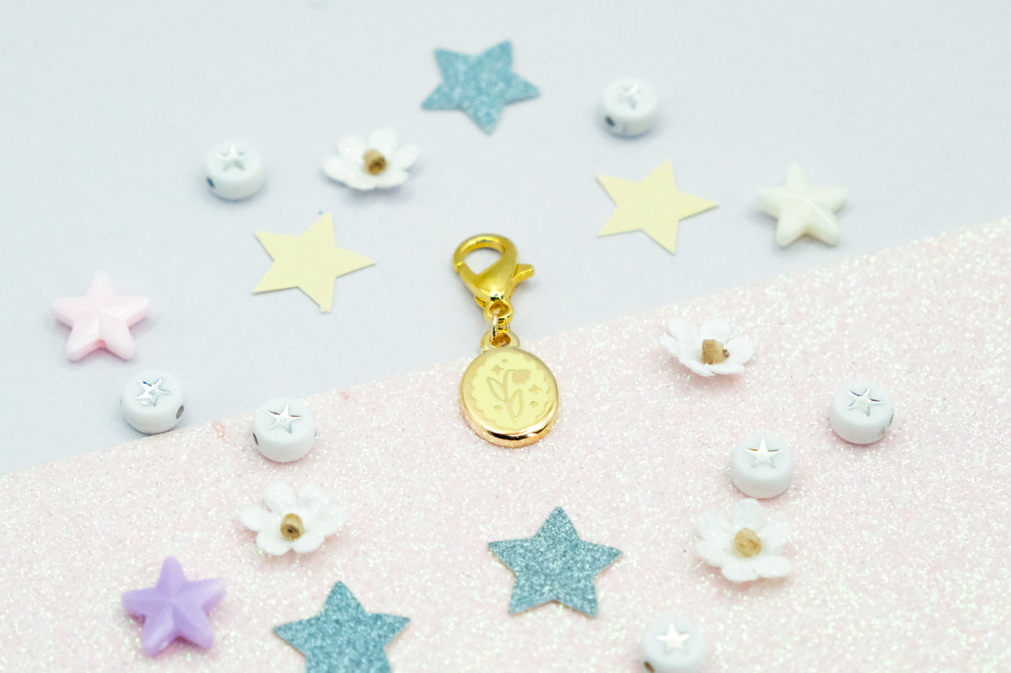 Charm Pendentif Vintage Jaune - Charm-ing Collection