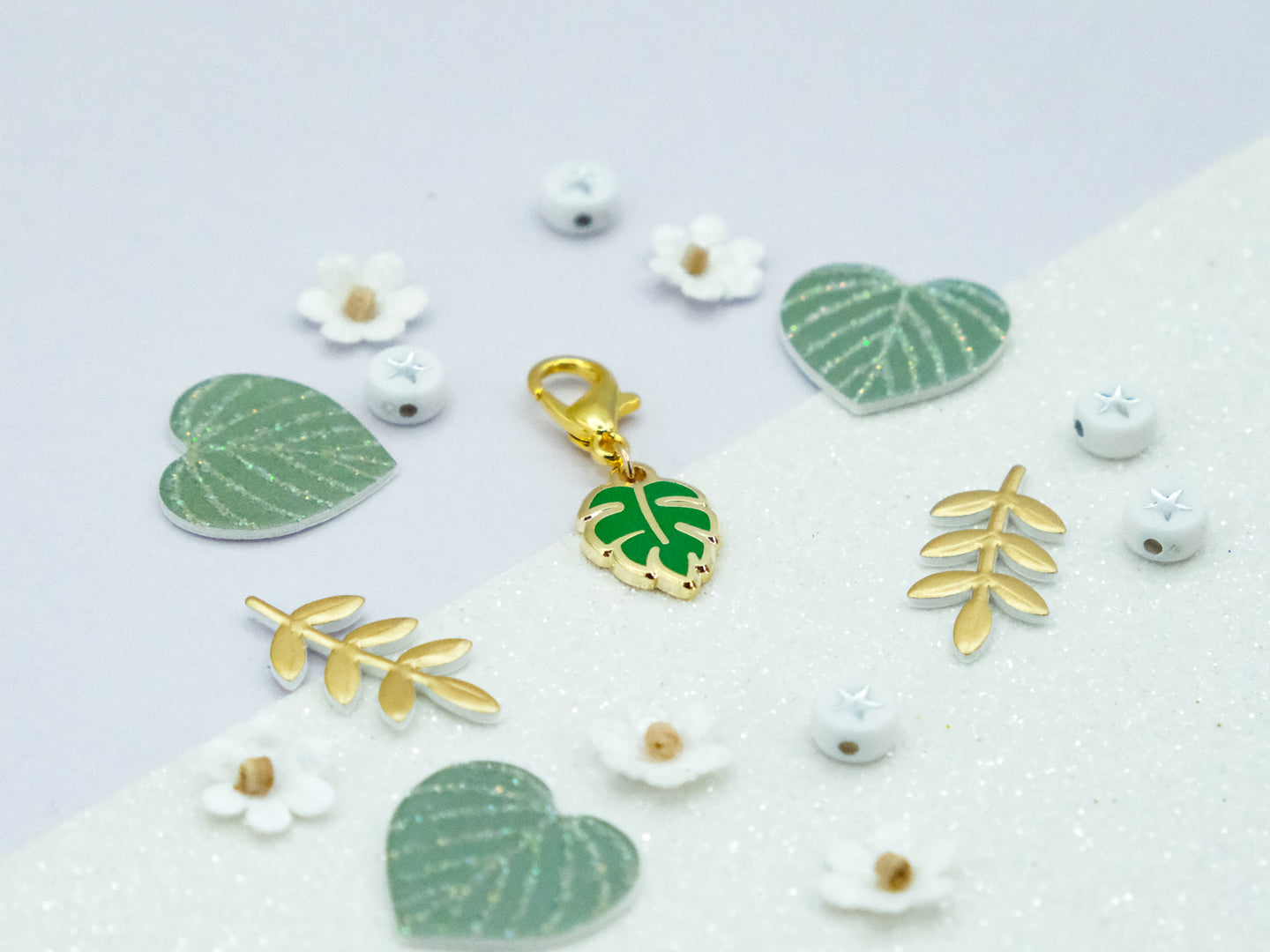 Charm Feuille Tropicale - Charm-ing Collection