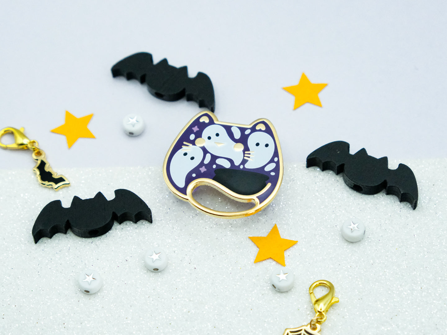 Pins Chat Fantôme - Charm-ing Collection