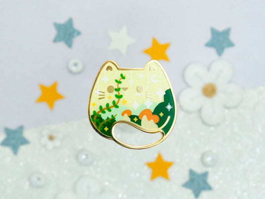 Sunlight Enchanted Woods Cat Pins - Charm-ing Collection