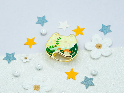 Sunlight Enchanted Woods Cat Pins - Charm-ing Collection