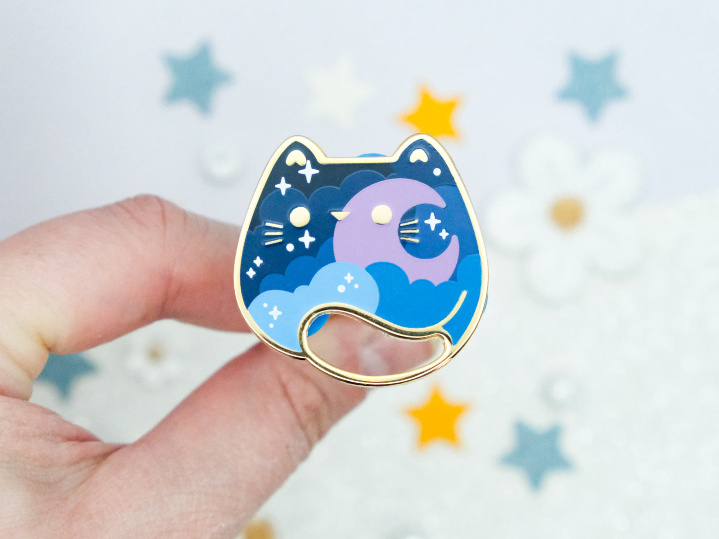 Moony Cat Pins - Charm-ing Collection