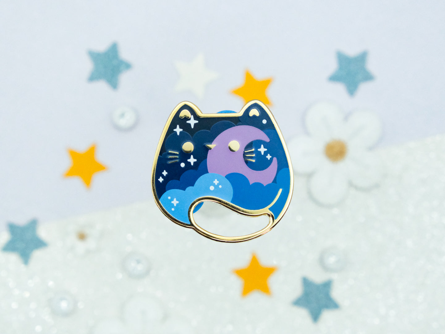 Moony Cat Pins - Charm-ing Collection