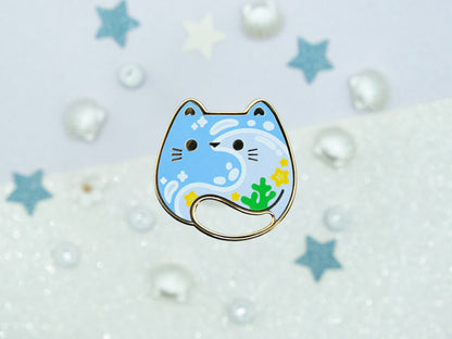 Pins Chat Vague de l'Océan - Charm-ing Collection
