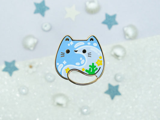 Ocean Wave Cat Pins - Charm-ing Collection