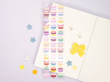 Feuille d'autocollants Deco Gâteaux d’Anniversaire Pailletés