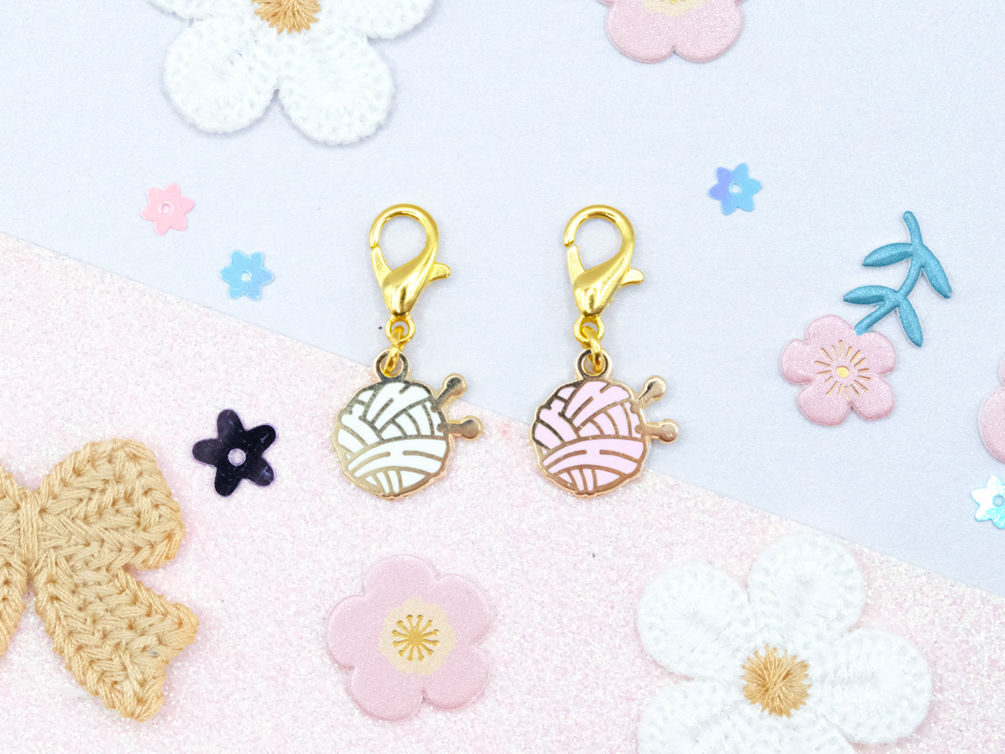 Charm Pelote de Laine Rose - Charm-ing Collection