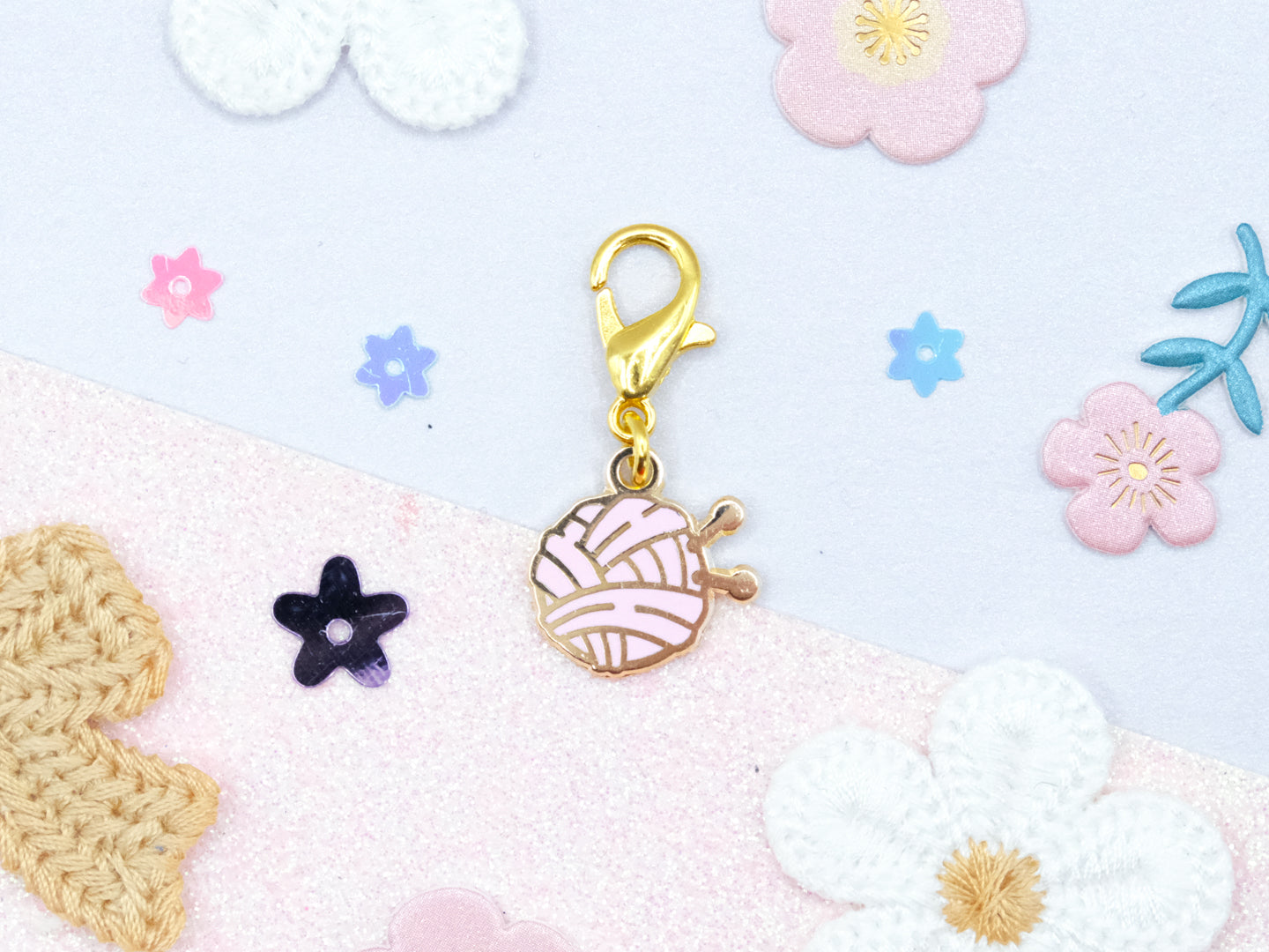 Charm Pelote de Laine Rose - Charm-ing Collection