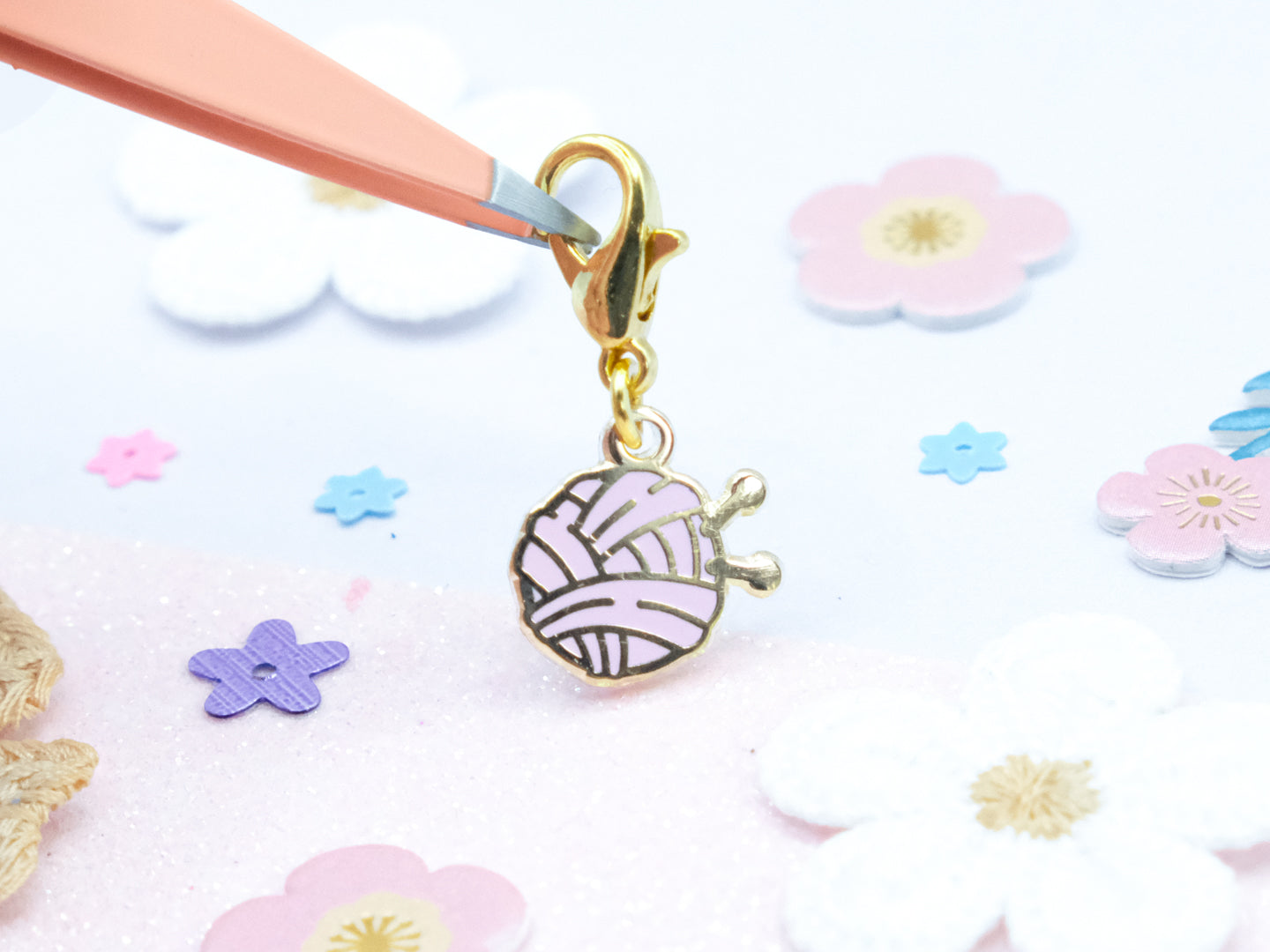 Charm Pelote de Laine Rose - Charm-ing Collection
