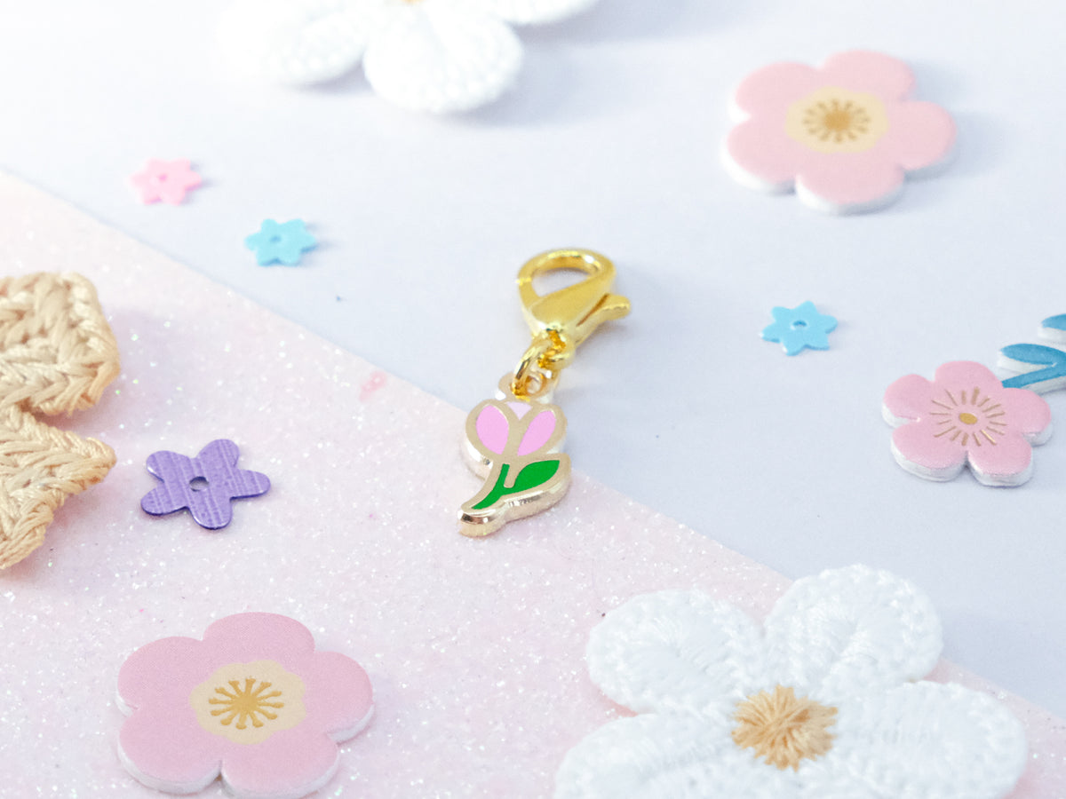 Charm Tulipe Rose - Charm-ing Collection