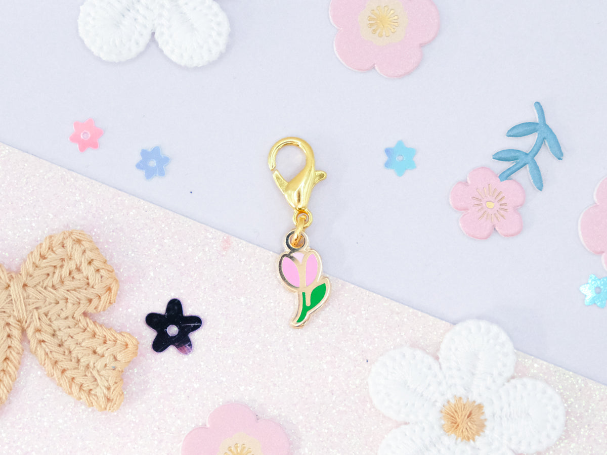 Charm Tulipe Rose - Charm-ing Collection