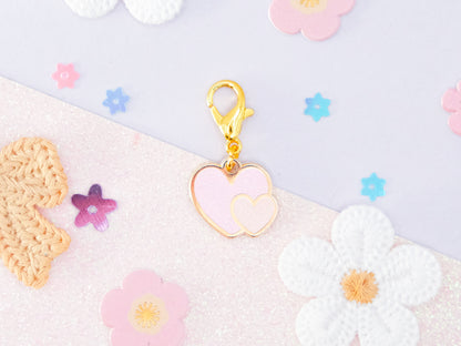 Double Heart Charm - Charm-ing Collection