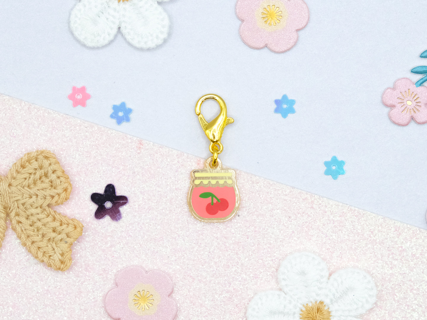 Cherry Jam Jar Charm - Charm-ing Collection
