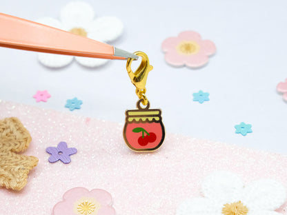 Cherry Jam Jar Charm - Charm-ing Collection