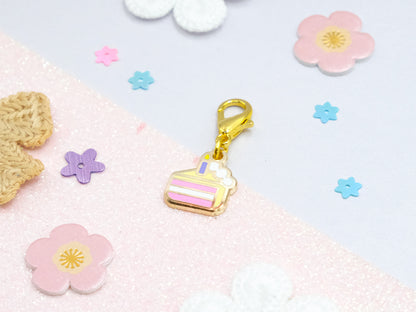 Birthday Cake Slice Charm - Charm-ing Collection