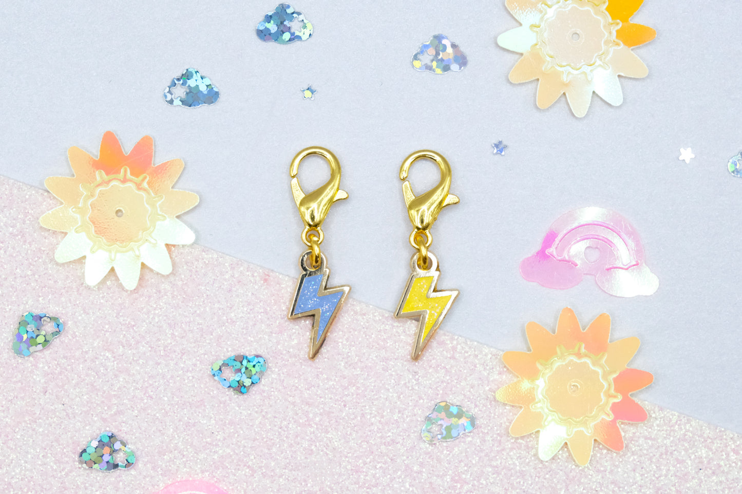 Yellow Thunderbolt Charm - Charm-ing Collection