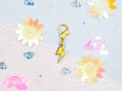 Yellow Thunderbolt Charm - Charm-ing Collection