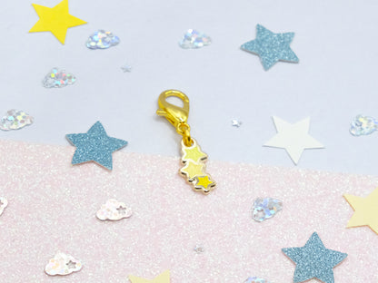 Charm Triple Étoile Jaune - Charm-ing Collection