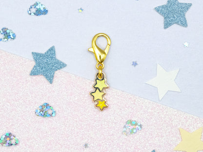 Charm Triple Étoile Jaune - Charm-ing Collection