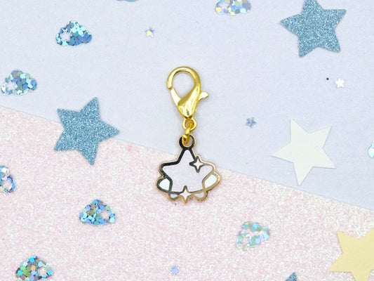 Charm Étoile Scintillante Violette - Charm-ing Collection