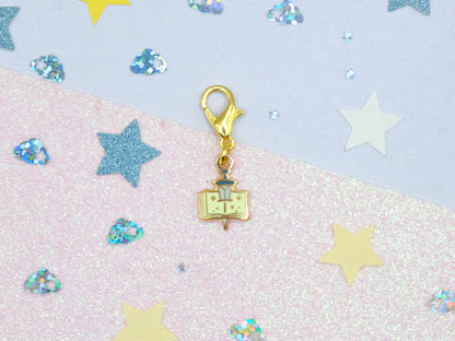 Pierced Spellbook Charm - Charm-ing Collection