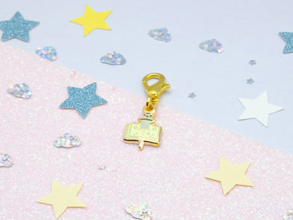 Pierced Spellbook Charm - Charm-ing Collection