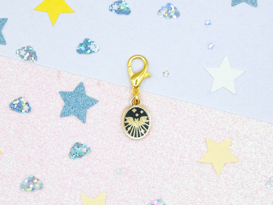 Bat Medallion Charm - Charm-ing Collection