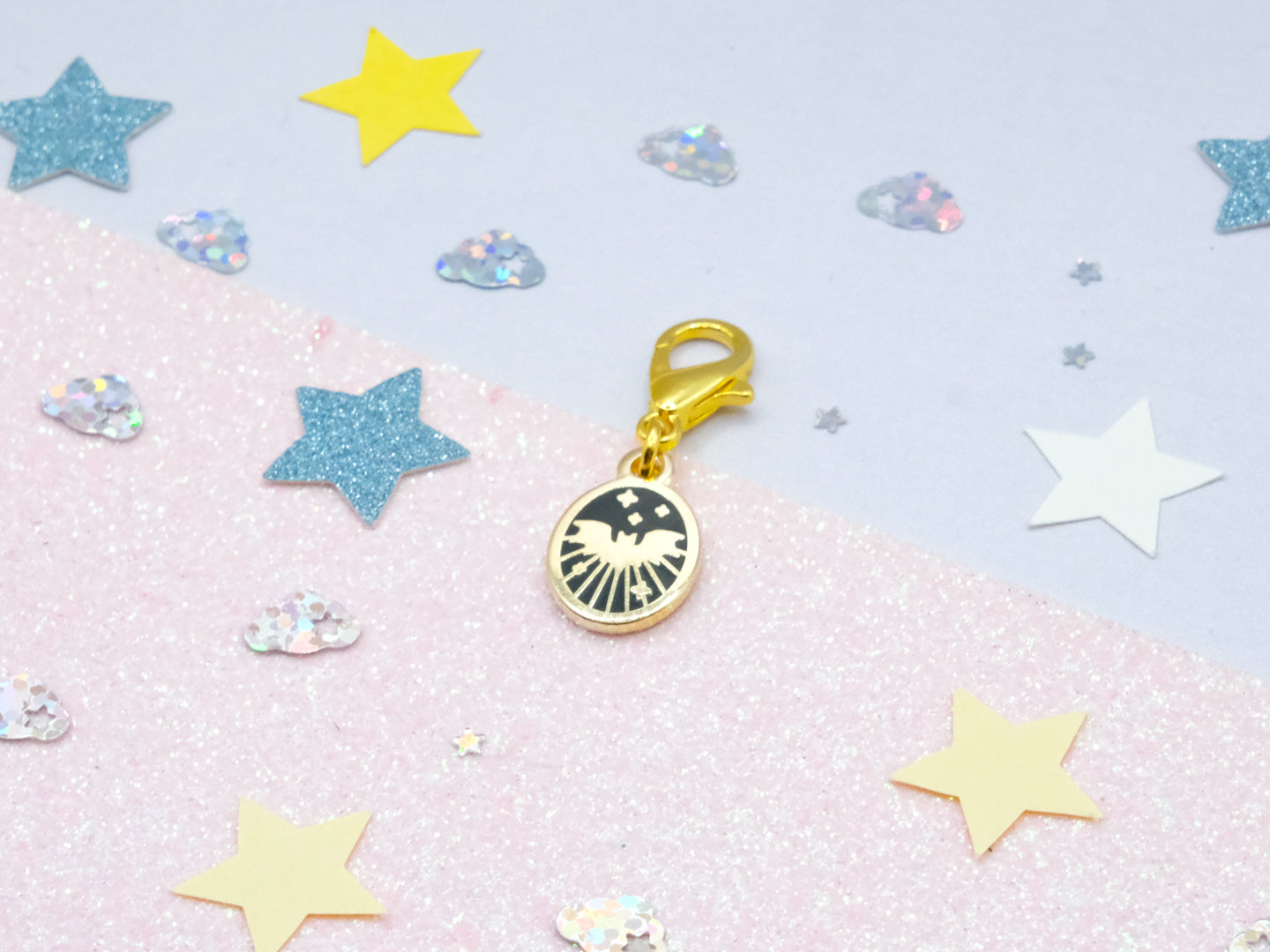Charm Médaillon Chauve-souris - Charm-ing Collection
