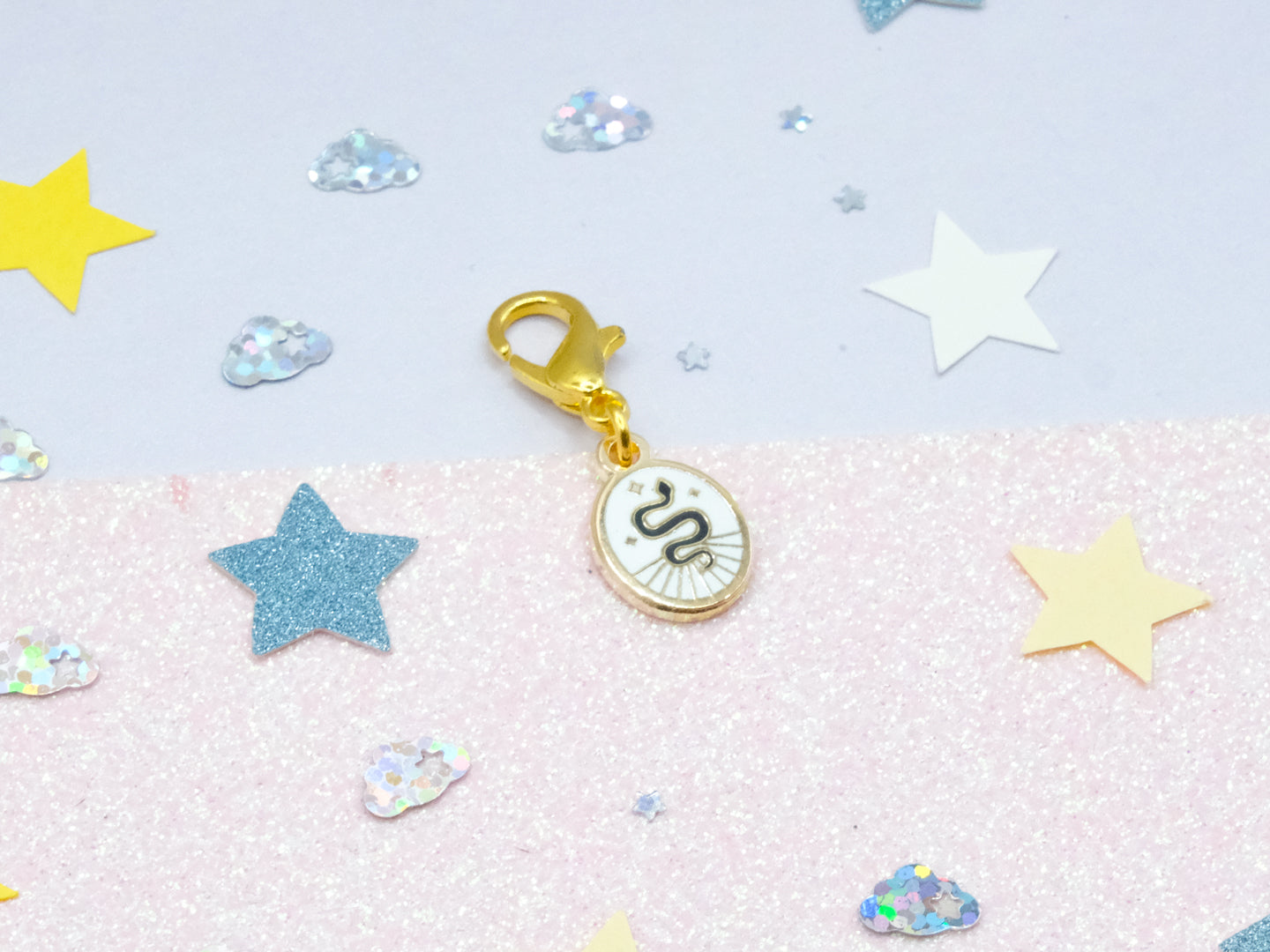 Snake Medallion Charm - Charm-ing Collection