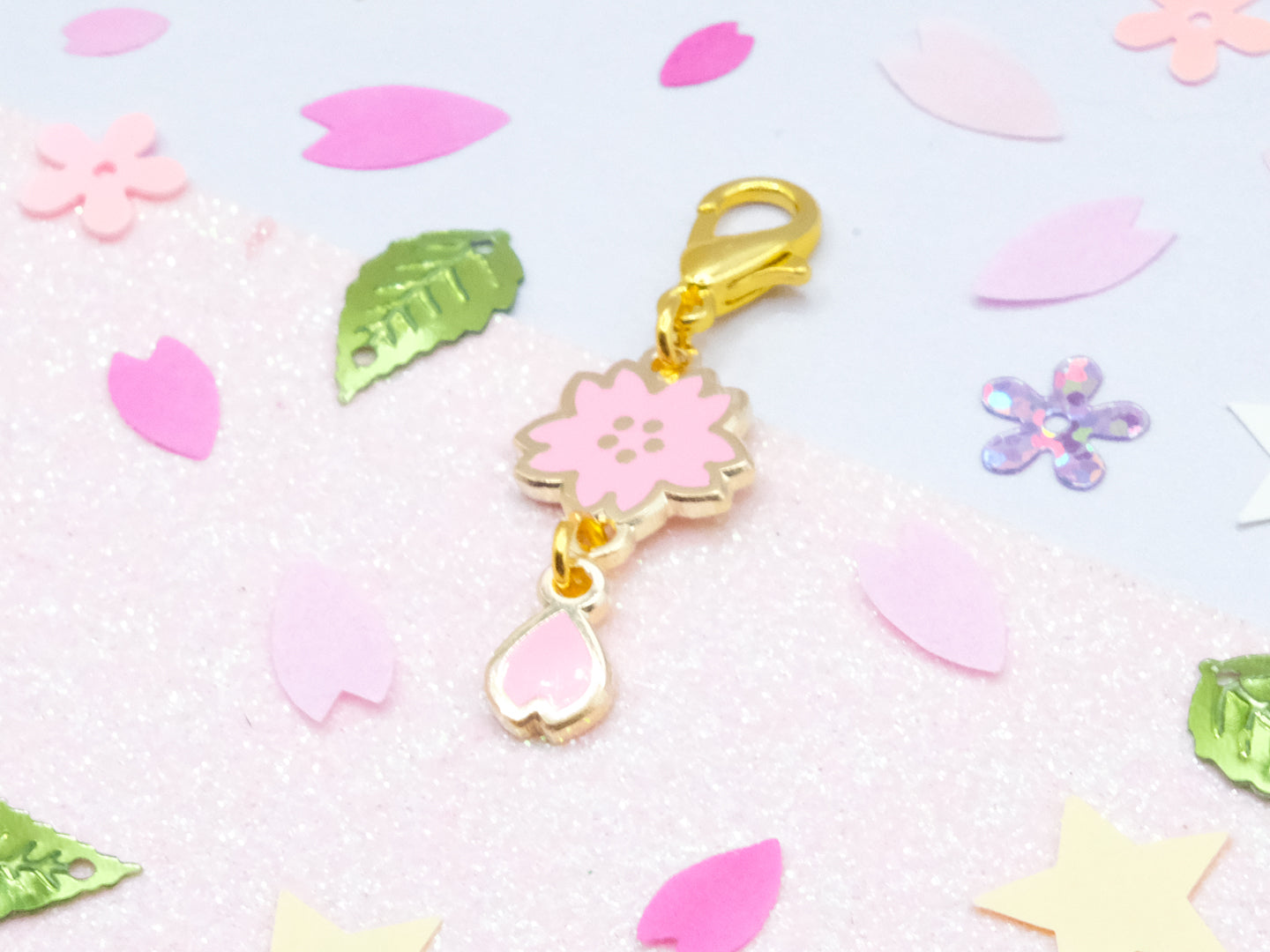 Sakura & Petal Duo Charm - Charm-ing Collection