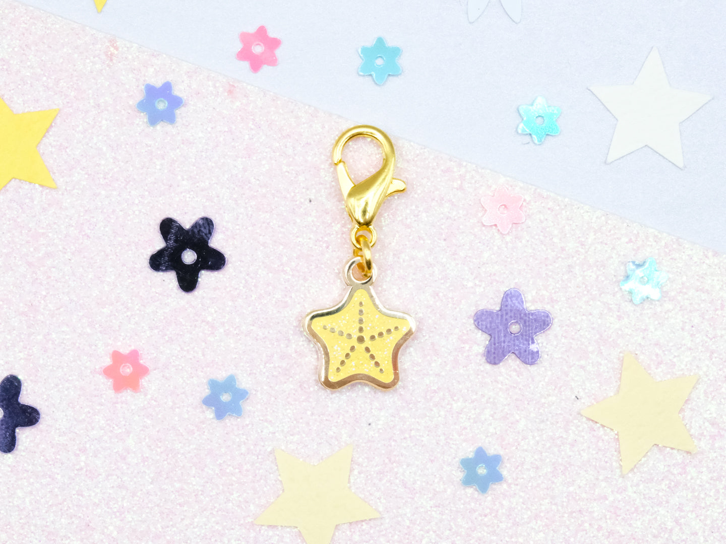 Yellow Starfish Charm - Charm-ing Collection