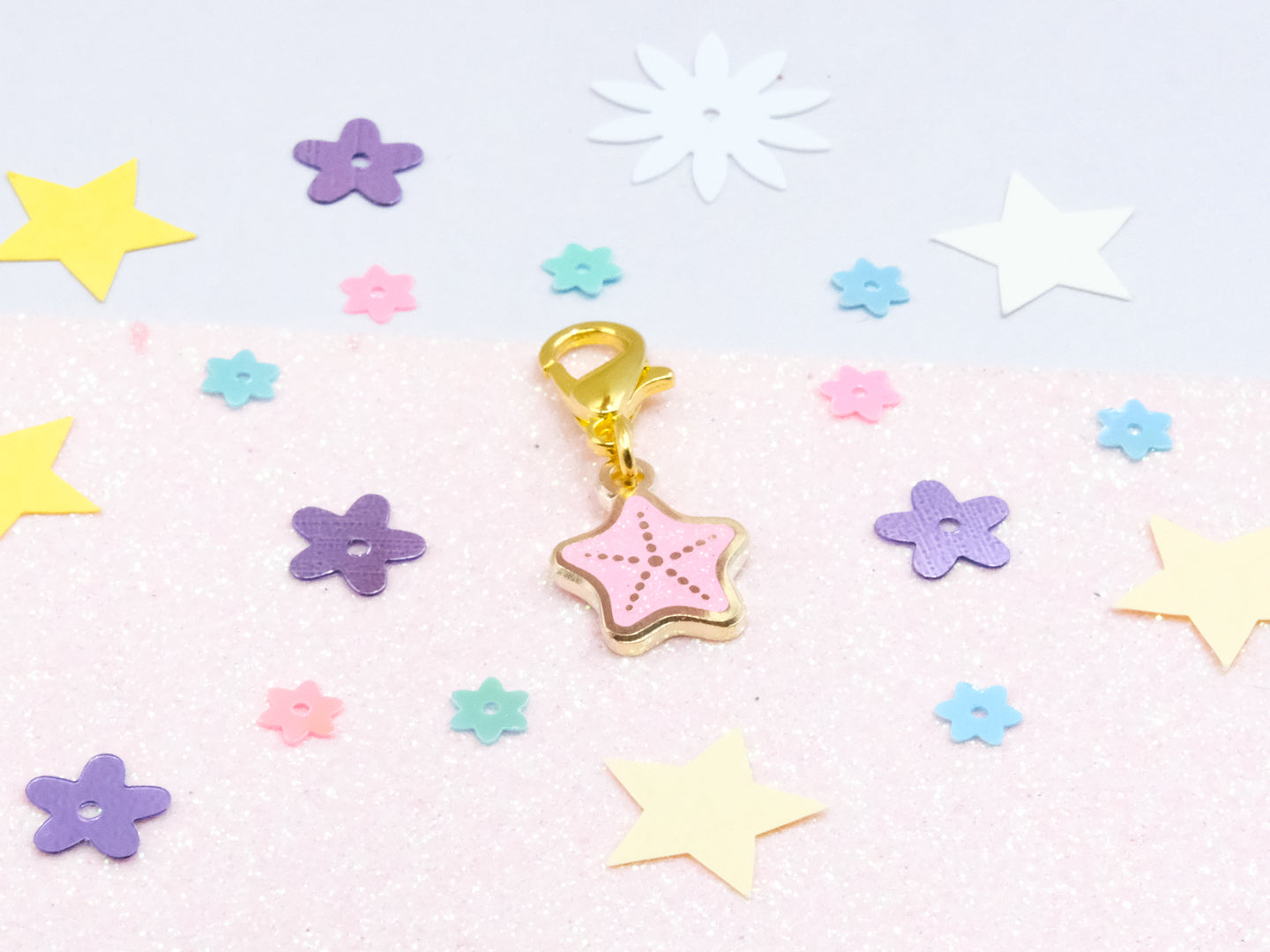 Pink Starfish Charm - Charm-ing Collection