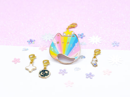 Pins Chat Arc-en-ciel Pop - Charm-ing Collection
