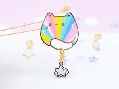 Pins Chat Arc-en-ciel Pop - Charm-ing Collection