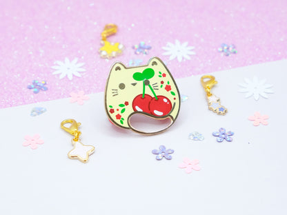 Cherry Sweet Cat Pins - Charm-ing Collection