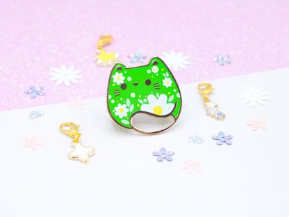 Pins Chat Prairie Fleurie - Charm-ing Collection