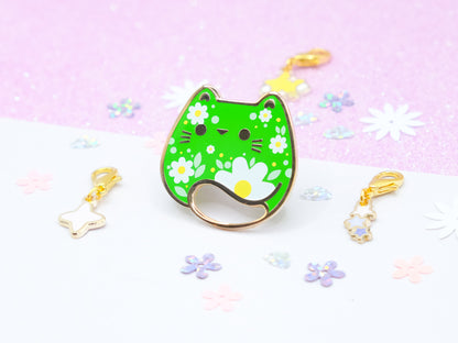 Pins Chat Prairie Fleurie - Charm-ing Collection