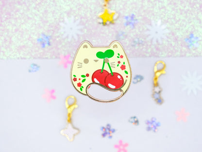 Cherry Sweet Cat Pins - Charm-ing Collection