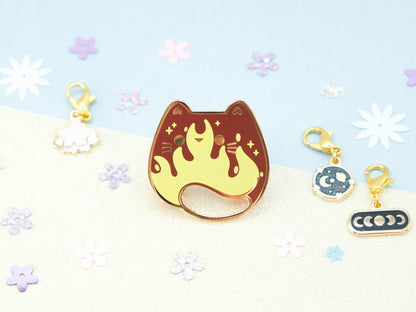 Mystic Flame Cat Pins - Charm-ing Collection