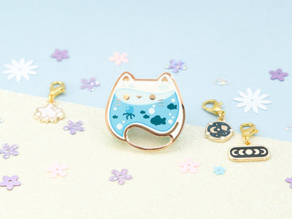 Pins Chat Aquarium - Charm-ing Collection