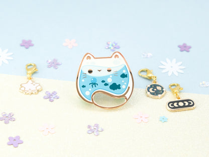 Pins Chat Aquarium - Charm-ing Collection