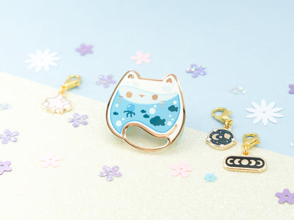 Pins Chat Aquarium - Charm-ing Collection