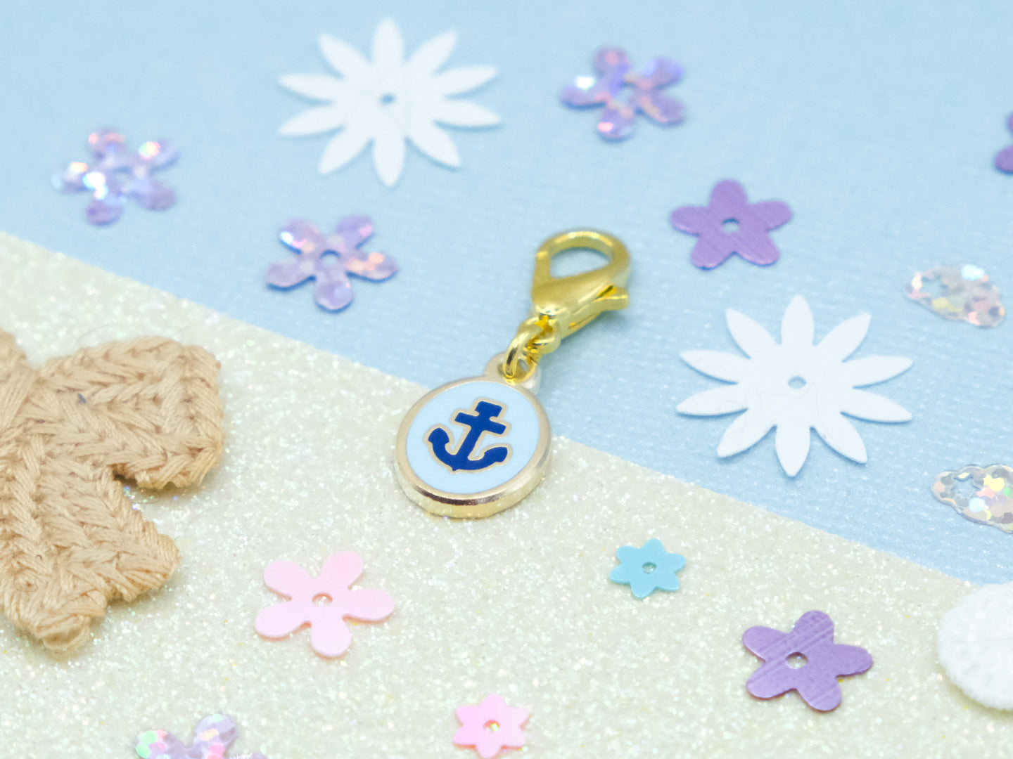 Anchor Medallion Charm - Charm-ing Collection