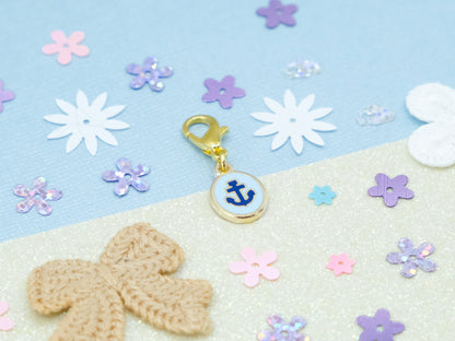 Anchor Medallion Charm - Charm-ing Collection