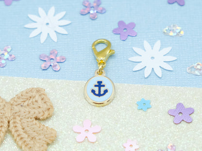 Anchor Medallion Charm - Charm-ing Collection