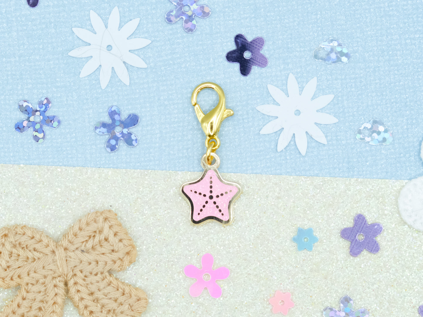 Pink Starfish Charm - Charm-ing Collection