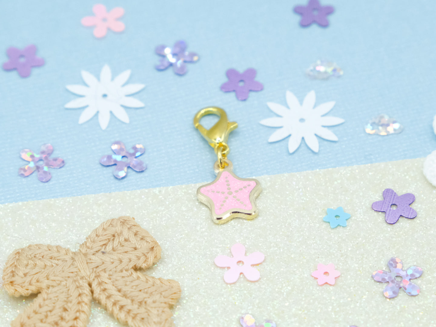 Pink Starfish Charm - Charm-ing Collection