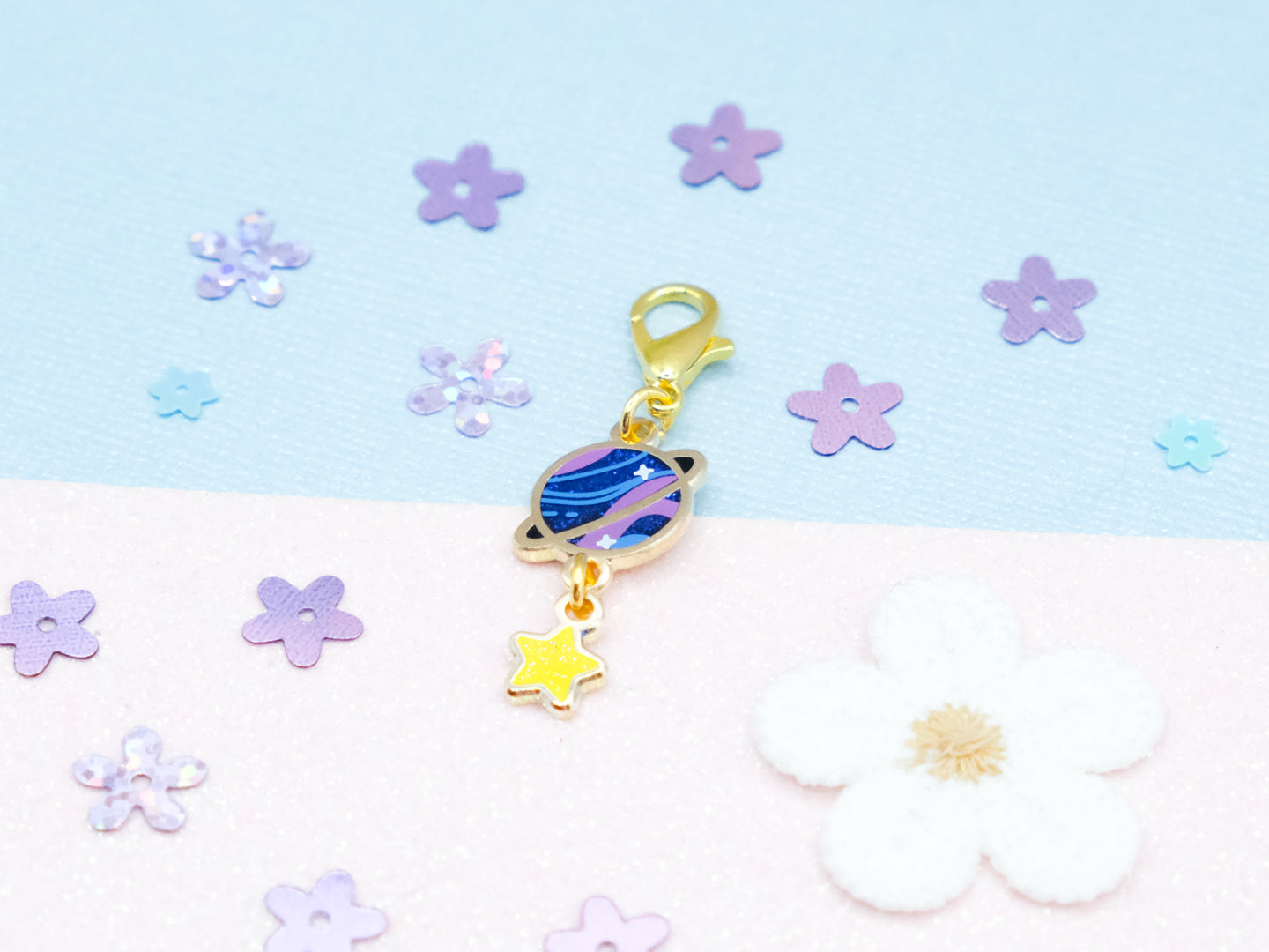 Planet & Star Duo Charm - Charm-ing Collection